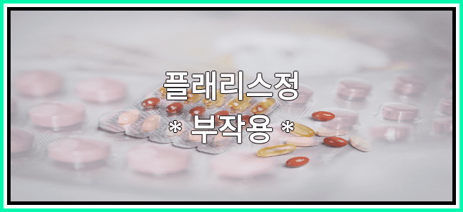 플래리스정의 부작용 설명