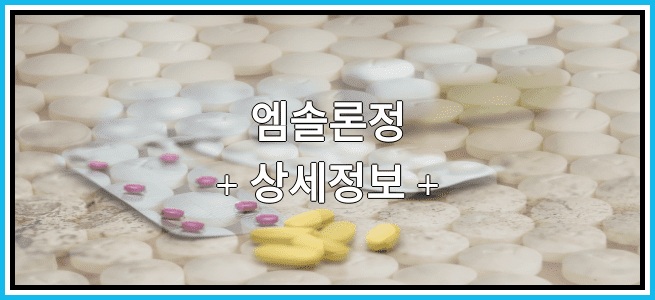 엠솔론정 효능효과 복용법 임산부등급 부작용